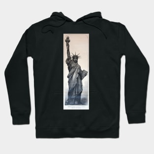 Statue of Liberty 1884 Hoodie